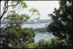Distant view of Sydney Opera House in Australia