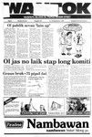 Wantok Niuspepa--Issue No. 0740 (September 08, 1988)