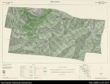 Papua New Guinea, Port Moresby, Preliminary Detail Plot, Series: NMP/62/029, Sheet 4, 1963, 1:50 000