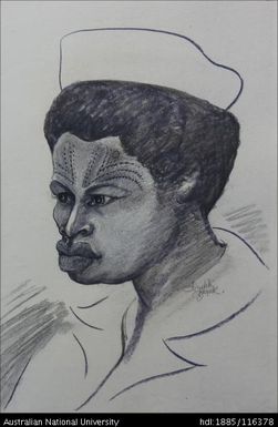 a trained nurse [Elizabeth Teine] in the Government General Hospital, Goroka, N.G