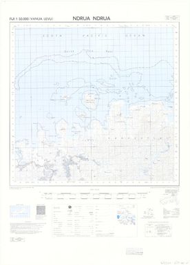 Fiji 1:50,000: Ndrua Ndrua (Sheet Vanua Levu 1)