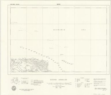 New Guinea 1:50,000 total magnetic intensity: Goldie River (Sheet C55/B1-28)