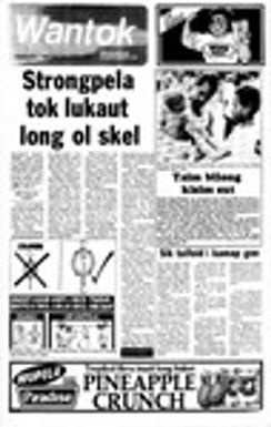 Wantok Niuspepa--Issue No. 0612 (March 15, 1986)