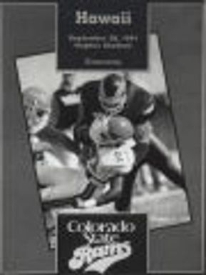 Poster of CSU Rams Homecoming