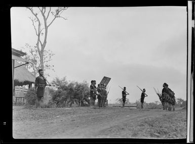 Constabulary trainees, [Port Moresby? Kokoda?], Papua New Guinea