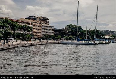 French Polynesia - Harbour view, Papeete