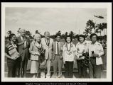 President and Sister Cameron , Marvin J. Ashton, and Chinese dignitaries