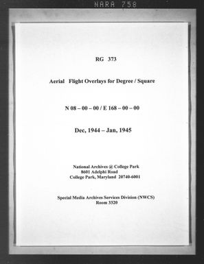 Overlay indexes for degree square 08N168E