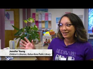 Kailua-Kona Hawaiʻi - Jennifer Young, Children's Librarian | PBS HAWAIʻI: GET CAUGHT READING