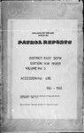 Patrol Reports. East Sepik District, May River, 1964 - 1965