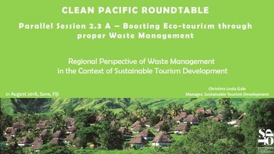 Boosting eco-tourism through proper waste management