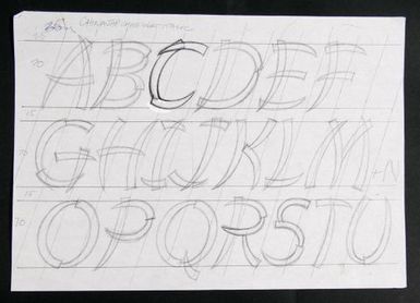 Churchward Chinajap Light Italic Sketch