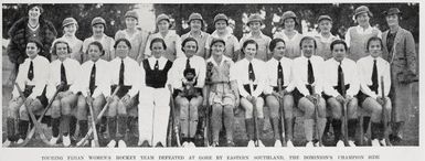 Touring Fijian women's hockey team defeated at Gore by Eastern Southland, the dominion's champion side