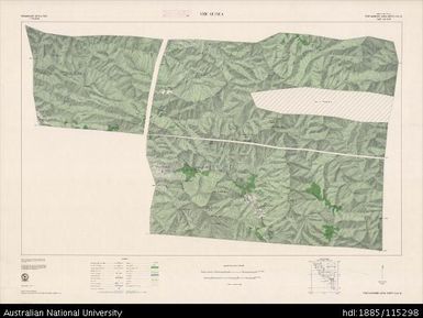 Papua New Guinea, Port Moresby, Preliminary Detail Plot, Series: NMP/62/029, Sheet 15 & 16, 1963, 1:50 000