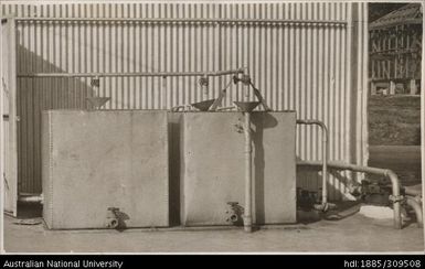 Boiler water feed tanks, Pineapple Cannery