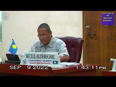 3rd Day of 7th Special session