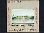 Mugumugu village, second day up from Daru, [Papua New Guinea], c1958