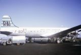 French Polynesia, Reseau Aerien Interinsulaire airplane at Papeete airport