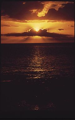SUNSET AT MANELE BAY