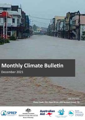 COSPPac Monthly Climate Bulletin, December 2021.