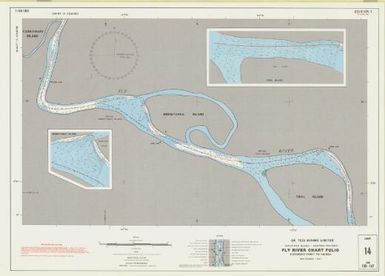 Fly River chart folio Korimoro Point to Kiunga navigation charts : hydrographic survey of the Fly River, Papua New Guinea - Western Province (14)