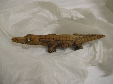 Carved crocodile