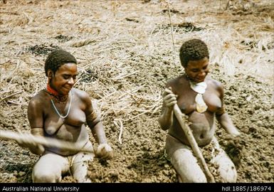 Girls breaking ground