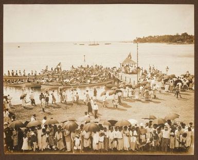 Celebration on Apia waterfront. From the album: Samoa