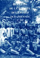 Bulletin de la Société des Études Océaniennes numéro 295