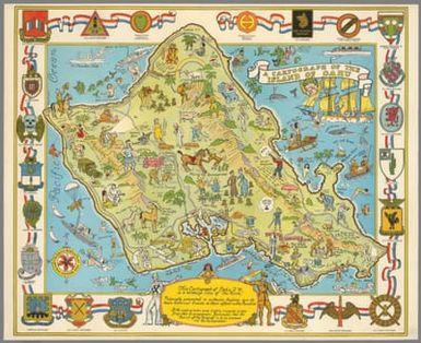A Cartograph of the Island of Oahu.