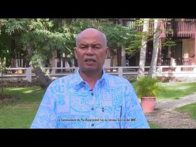 Message from Pacific Community's Director-General on Non Communicable Diseases (NCD) in the Pacific
