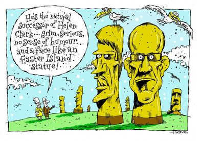 Hodgson, Trace, 1958- :"He's the natural successor of Helen Clark..." 24 November 2014
