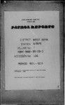 Patrol Reports. West Sepik District, Aitape, 1934 - 1935