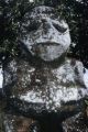 French Polynesia, stone sculpture in Papeete