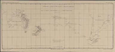 A chart of the great South Sea or Pacifick Ocean shewing the track and discoveries made by the Endeavour Bark in 1769 and 1770