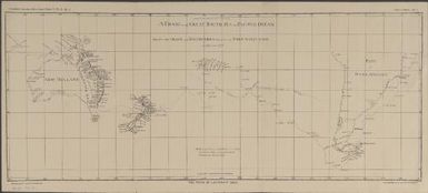 A chart of the great South Sea or Pacifick Ocean shewing the track and discoveries made by the Endeavour Bark in 1769 and 1770