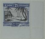 Stamp: Cook Islands Two and a Half Pence