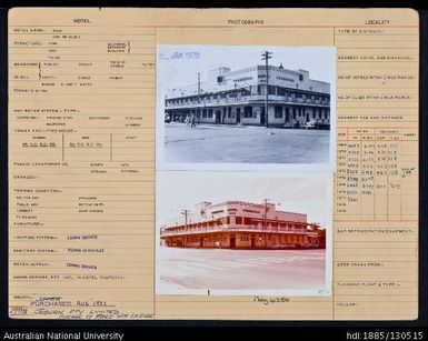 Commercial Hotel Lismore card 6 side 2