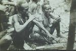 Iuri visitors on patrol, Green River sub-district, [Papua New Guinea], 1954
