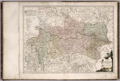 Karte von dem Erzherzogthum Oesterreich oder dem Lande Ob Und Unter Der Enns. Neu verzeichnet herausgegeben von Franz Joh. Jos. Von Reilly. Zu finden im von Reilly'schen Landkarten und Kunstwerke Verschleiss Komptoir. Wien, 1795. Gestochen von Hieron.Benedicti. (to accompany) Grosser Deutscher Atlas.