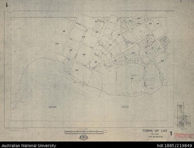 Papua New Guinea, Town of Lae, Sheet 1, 1:4 000, 1970