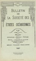 Bulletin de la Société des Études Océaniennes numéro 69