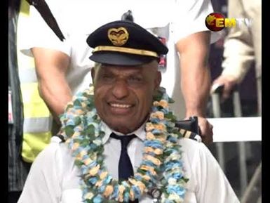 Captain Nonggor-r retires from flying after 45 years