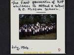 The first generation of Kup children to attend a school, Roman Catholic Mission School, Jul 1964