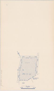 [Plan of sub. 6 por. 6, of 28 acres 0 rods 5 perches in Port Moresby city] / [Department of Lands, Surveys and Mines]