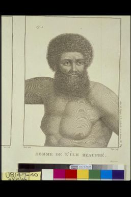 Femme de L'Île Beaupré : Homme de L'Île Beaupré / Piron del. ; Copia Sculp. ; Dien scripsit