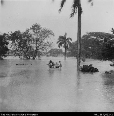 Flood damage, Rarawai