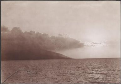 Sunset over the west coast of Opa, New Hebrides, 1906 / J.W. Beattie