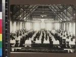 Group portrait of students seated indoors, Beru, Kiribati, 1913-1914