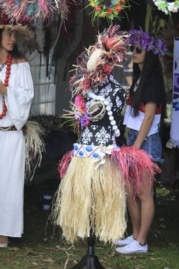 Cook Islands traditional costume, Pasifika Festival.